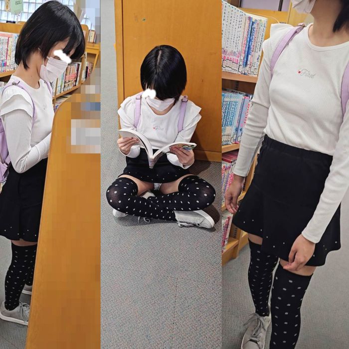 素材よすぎ。そこに座っちゃダメだよ