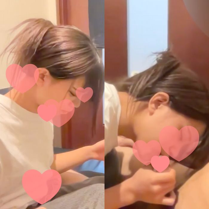 [無]コンカフェ店員とネカフェでフェラ手コキ