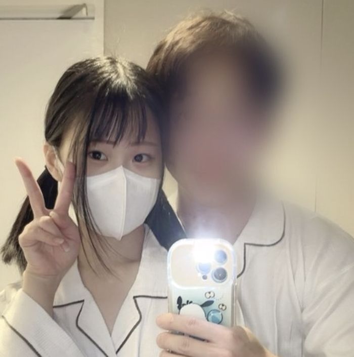 顔出し！LJ Kうみちゃん ●8歳になったのでゴムも卒業 ！バチボコにハメて大量顔射でお祝いしました。