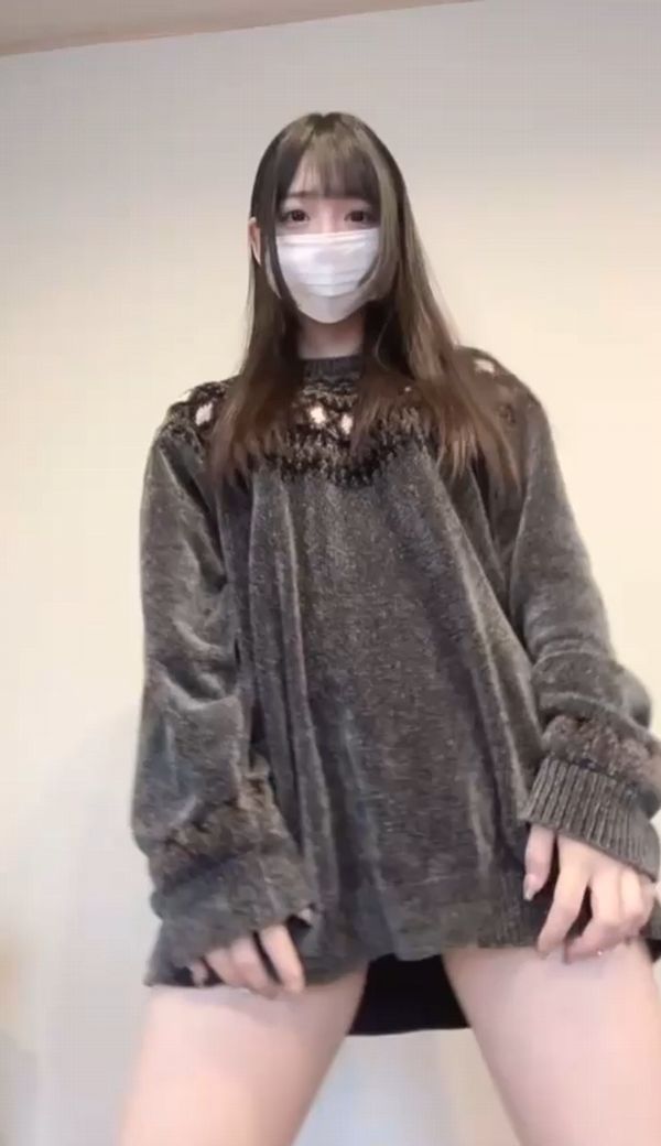 超かわいい子オナ　全裸ダンス