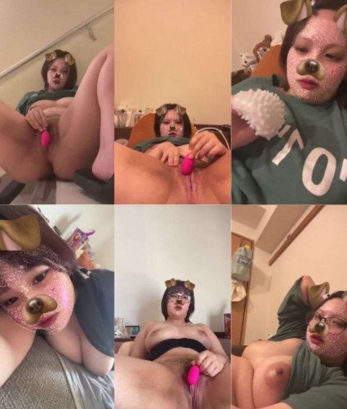 【1時間37分38秒】エロイプで調教した巨乳JDのオナニー