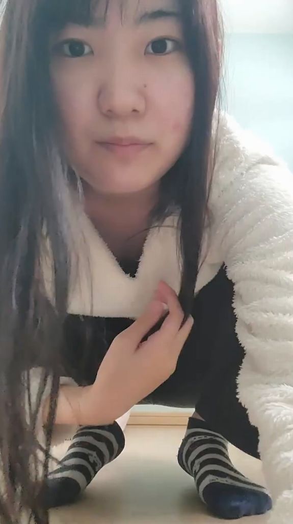 素人パイパン貧乳JDの変態自撮り